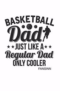 Cool Basketball Dad Notebook