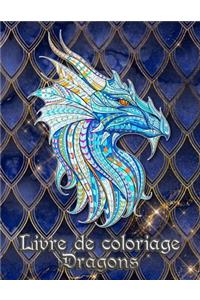 Livre de coloriage Dragons