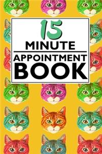15 Minute Appointment Book