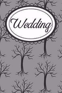 Autumn Trees Witchy Wedding Planner