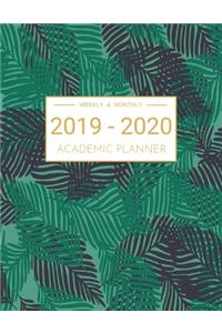 2019-2020 Academic Planner Weekly And Monthly