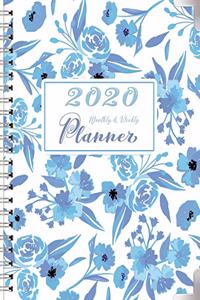 2020 Monthly and Weekly Planner