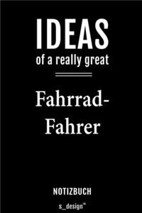 Notizbuch für Fahrrad-Fahrer