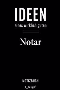 Notizbuch für Notare / Notar / Notarin