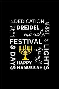 Feast Of Dedications Latkes Dreidel Miracle Festival Of Lights I Days Damily Happy Hanukkah