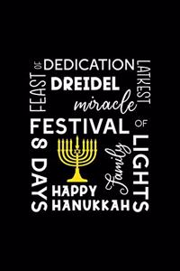 Feast Of Dedications Latkes Dreidel Miracle Festival Of Lights I Days Damily Happy Hanukkah