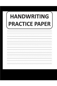 Handwriting Practice Paper