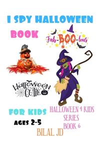 I Spy Halloween Book For Kids Ages 2-5