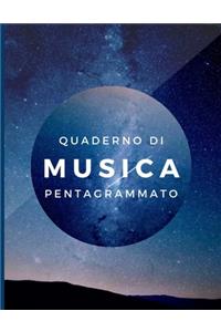 Quaderno di Musica Pentagrammato