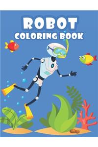 Robot Coloring Book
