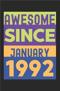 Awesome Since January 1992