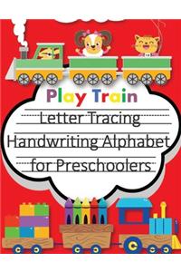 Play Train Letter Tracing Book Handwriting Alphabet for Preschoolers