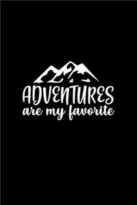 Adventures are my favorite: 110 Game Sheets - 660 Tic-Tac-Toe Blank Games - Soft Cover Book for Kids for Traveling & Summer Vacations - Mini Game - Clever Kids - 110 Lined page