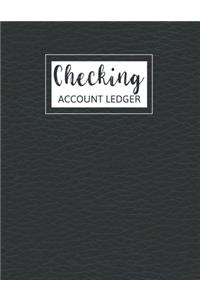 Checking Account Ledger