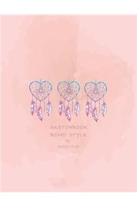 Sketchbook boho style by magic lover