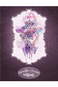Geometric Unicorn Notebook