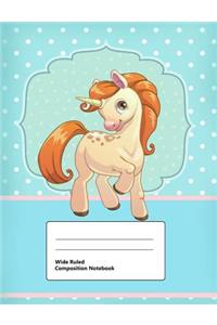 Wide Ruled Composition Notebook