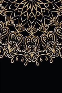 Gold Mandala Graph Notebook