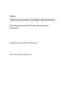 Parallel Pseudospectral Domain Decomposition Techniques