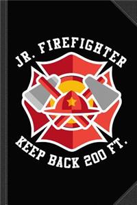 Jr Firefighter Journal Notebook: Blank Lined Ruled for Writing 6x9 120 Pages