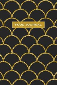 Food Journal: 60 Days Personal Food Journal & Fitness Diary Exercise Log Book, Daily Gratitude with Prompts Small Lined Notebook