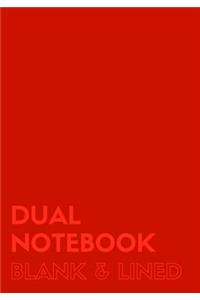 Dual Notebook Blank & Lined
