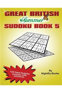 Great British Summer Sudoku. Book 5 Hard