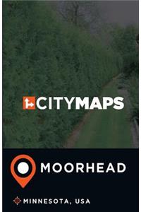 City Maps Moorhead Minnesota, USA
