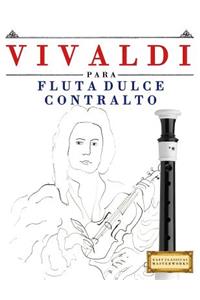 Vivaldi Para Flauta Dulce Contralto