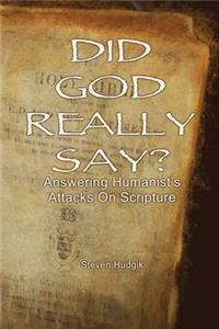 Did God Really Say?