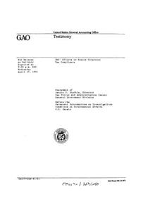 IRS Efforts to Ensure Corporate Tax Compliance