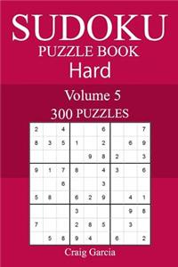 300 Hard Sudoku Puzzle Book