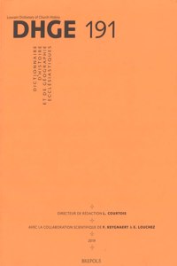 Dictionnaire Dhistoire Et de Geographie Ecclesiastiques - Fascicule 191