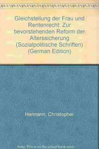 Gleichstellung Der Frau Und Rentenrecht