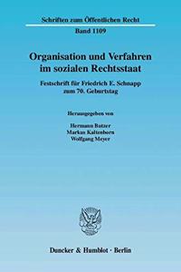 Organisation Und Verfahren Im Sozialen Rechtsstaat