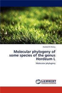 Molecular phylogeny of some species of the genus Hordeum L