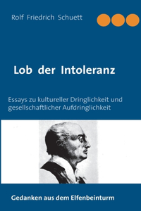 Lob der Intoleranz