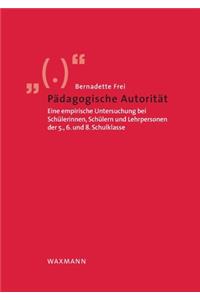 Pädagogische Autorität