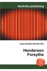 Henderson Forsythe