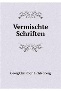 Vermischte Schriften