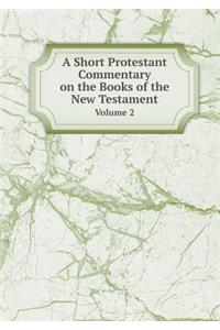 A Short Protestant Commentary on the Books of the New Testament Volume 2