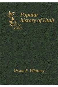 Popular History of Utah