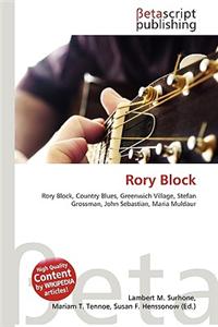 Rory Block