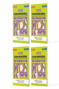 Oswaal CBSE Exam Rehearsal Class 12 (Set of 4 Books) English, Physics, Chemistry & Mathematics For 2025 Board Exam