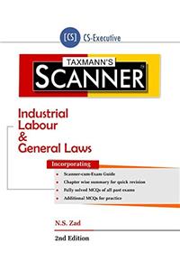 Scanner-Industrial Labour & General Laws (CS-Executive) (2nd Edition, January 2017)