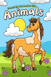 Animals Connect the Dots Book for Kids