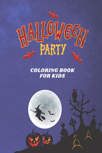 Halloween Coloring book, halloween party, coloring Pages for Kids, 30 page, 8,5x11