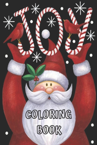 Adults Christmas Joy! Coloring Book For Adults