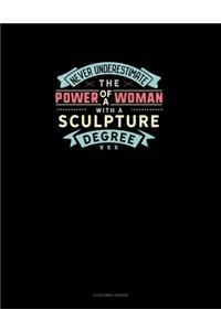 Never Underestimate The Power Of A Woman With A Sculpture Degree