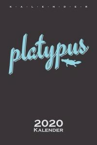 Platypus Kalender 2020